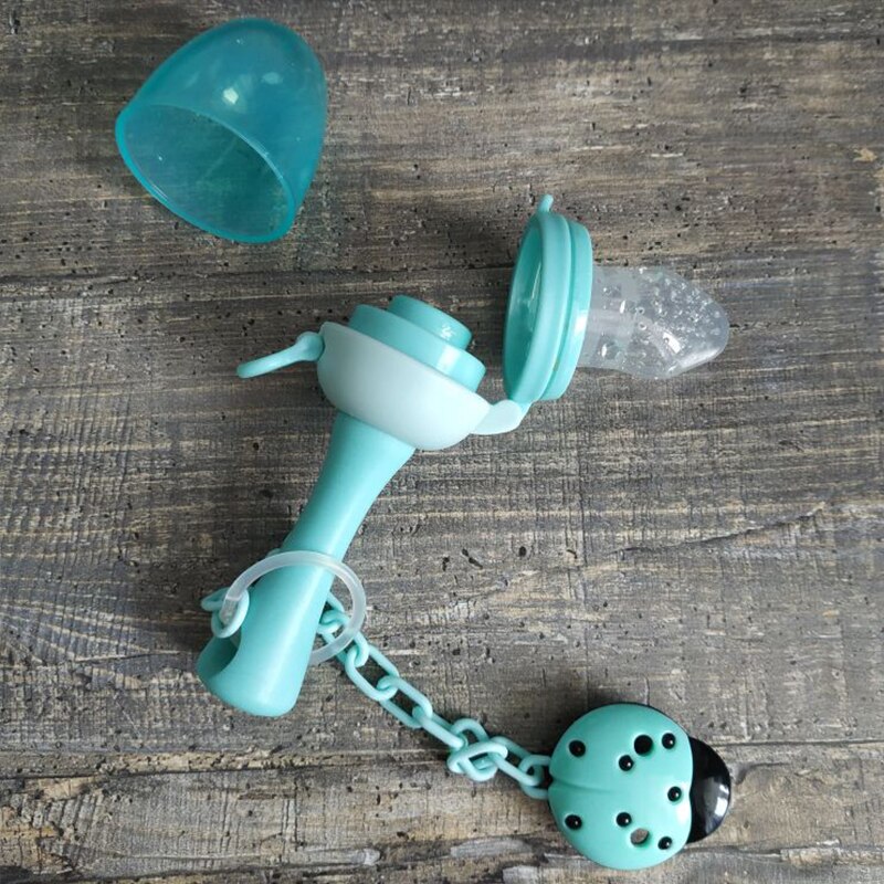 Baby Fruit Feeder with Pacifier Chain – Fresh Food Nibbler