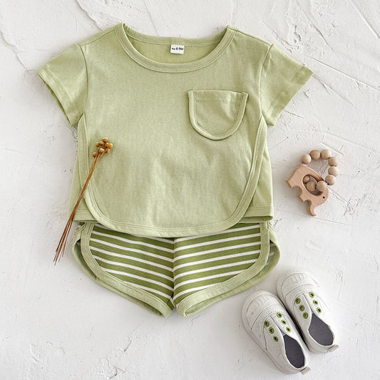 Baby Outfit Set – Neutral Tones, 6 Months to 3 Years