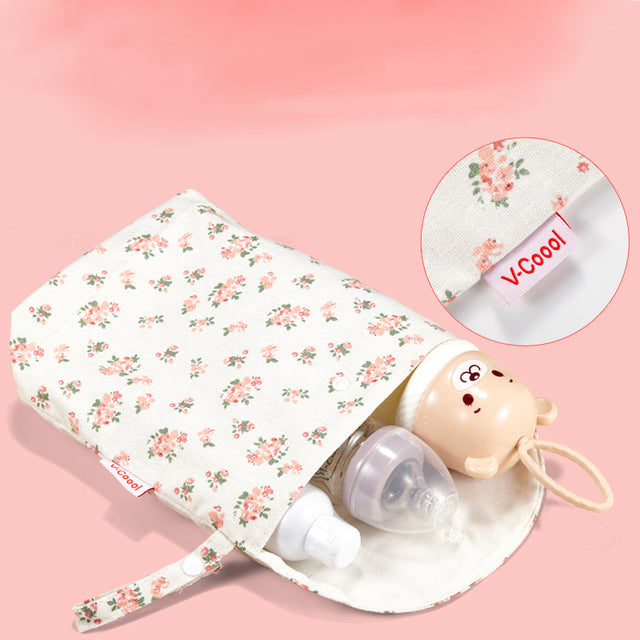 Waterproof Wet & Dry Bag – Reusable Bag for Cloth Diapers & Wet Clothes