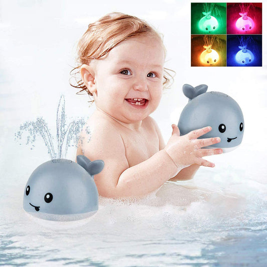 Electric water spray whale bath toy - BabyGroove