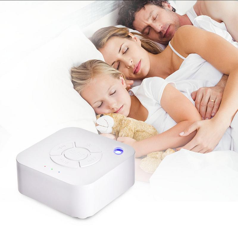 USB Rechargeable White Noise Machine – Timed Sleep Sound Machine