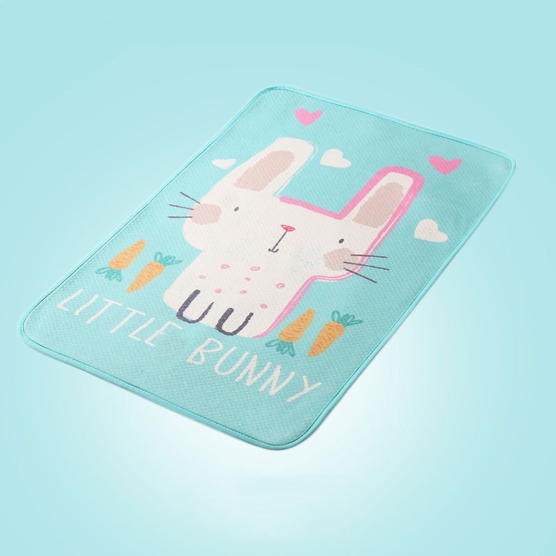 3-Layer Waterproof Changing Pad – Cartoon Print, 30 × 45 cm