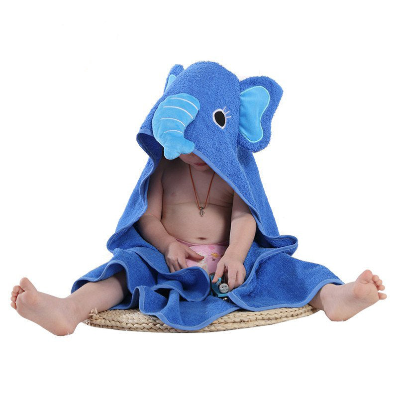 Hooded Animal Bath Towel – Cotton Towel for Babies & Toddlers