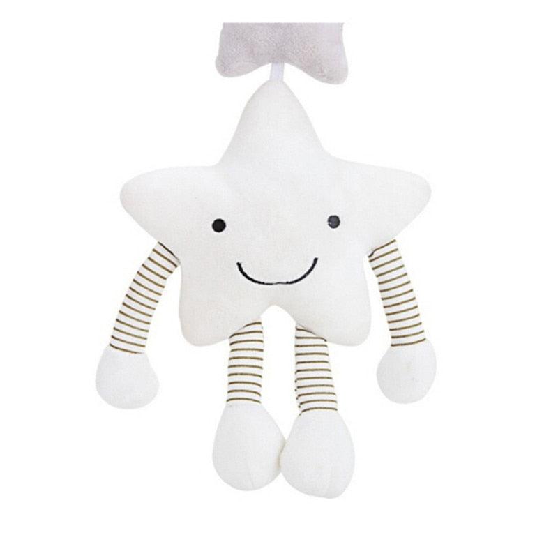 Musical Hanging Rattle Toy – Star Design for Stroller & Crib
