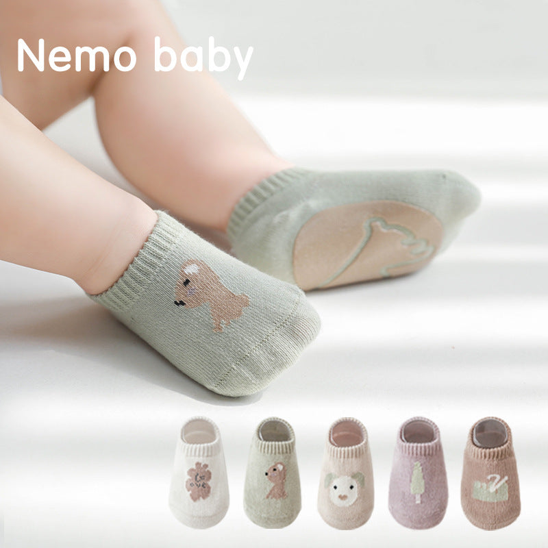 Cartoon Cotton Baby Floor Socks