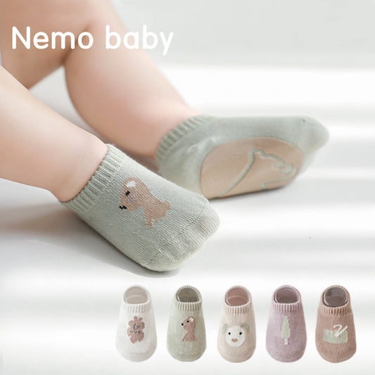 Cartoon Cotton Baby Floor Socks