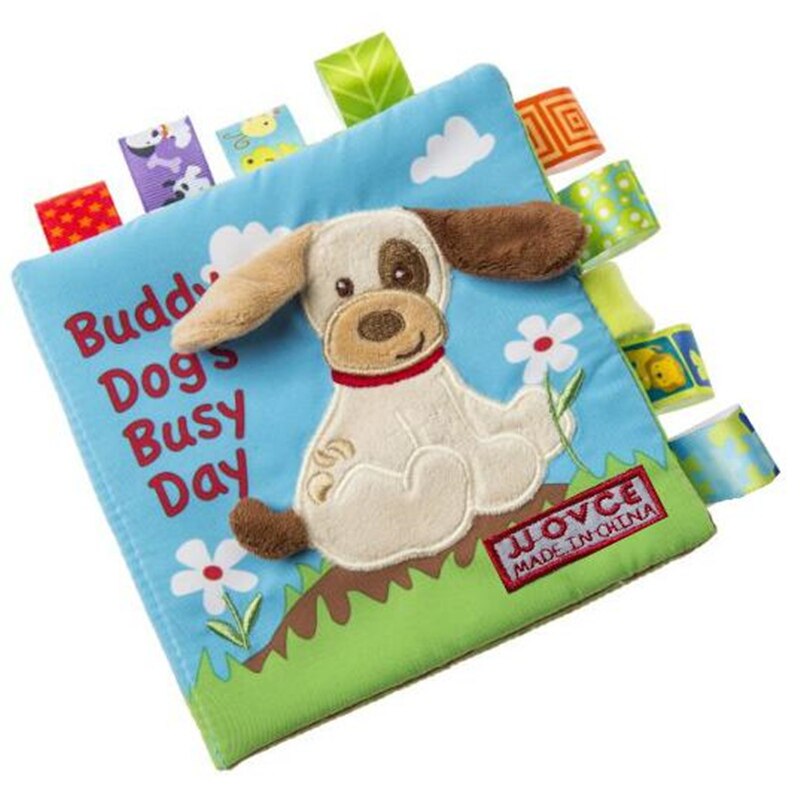 Soft Cloth Baby Book – Animal Early-Learning Fabric Book