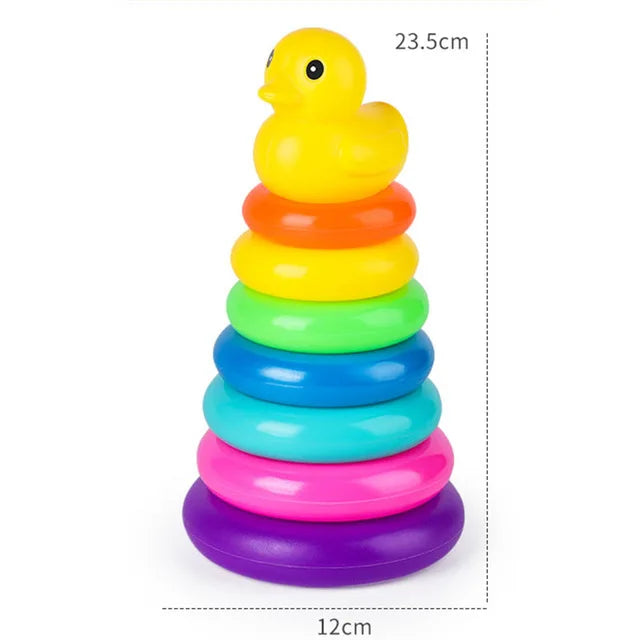 Montessori Rolling Ball Stacking Track – 5, 7 or 9 Layers