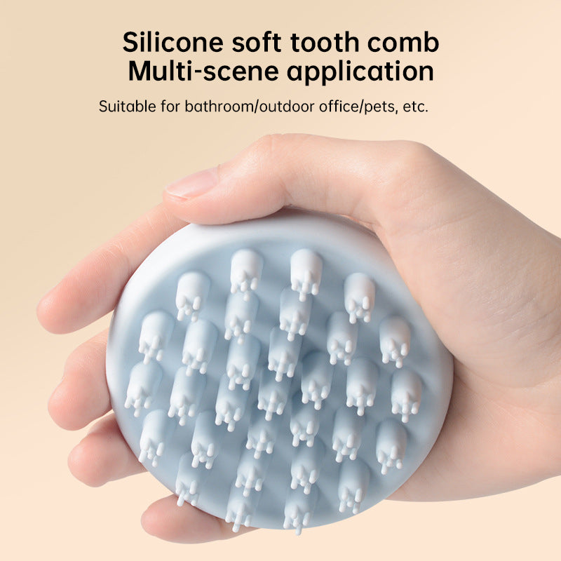 Silicone baby shampoo and scalp brush - BabyGroove