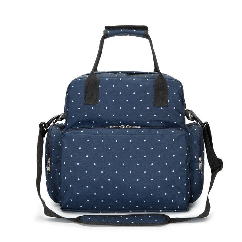 Large-Capacity Diaper Bag – Black, Blue or Red
