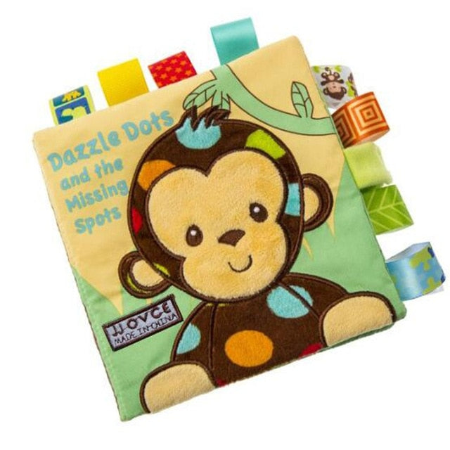 Soft Cloth Baby Book – Animal Early-Learning Fabric Book