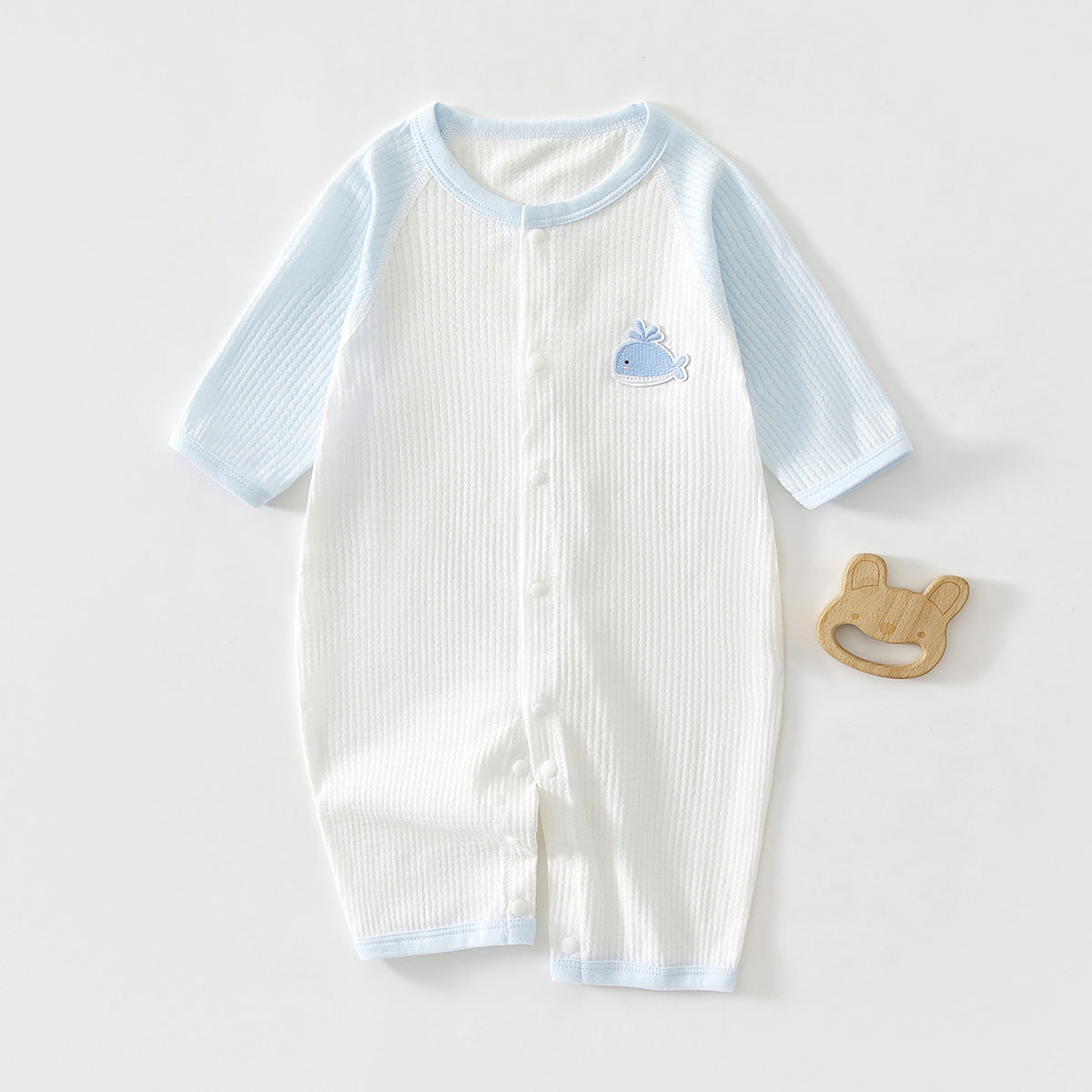 Cute Print Baby Romper – Cherry, Bear, Whale or Dinosaur