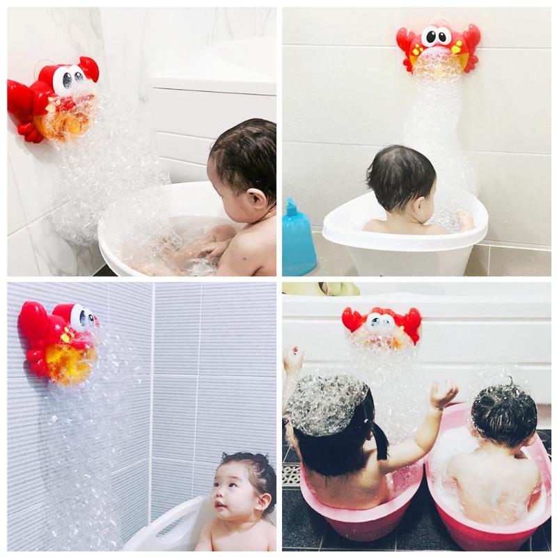 Automatic Bubble Machine Crab Bath Toy – Big Crab Bubble Maker