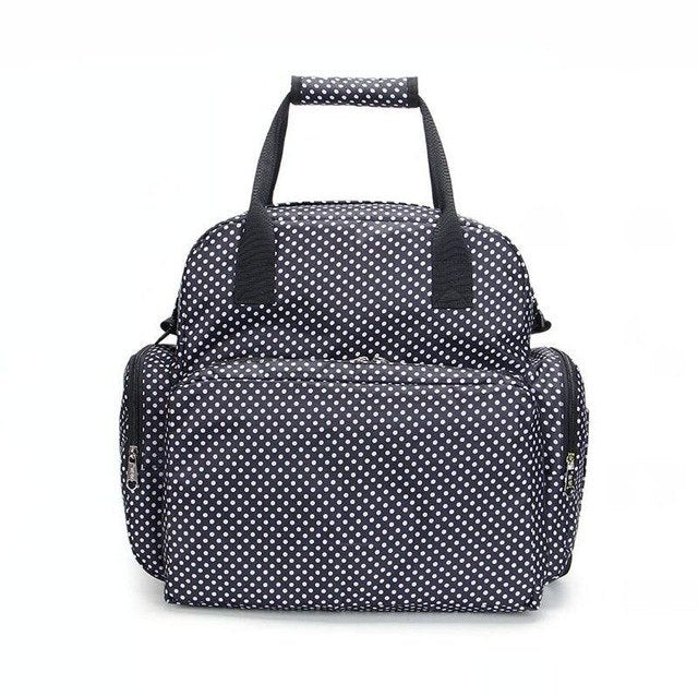 Large-Capacity Diaper Bag – Black, Blue or Red