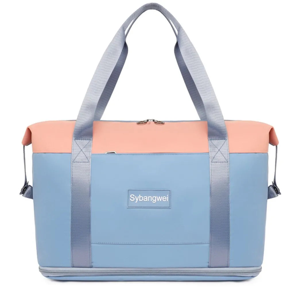 Waterproof Expandable Travel Bag – 8 Colors, One Size