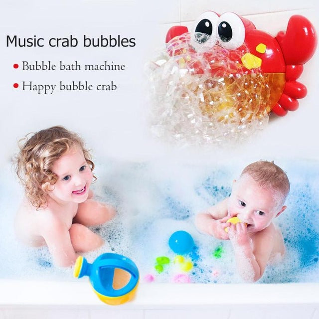 Automatic Bubble Machine Crab Bath Toy – Big Crab Bubble Maker