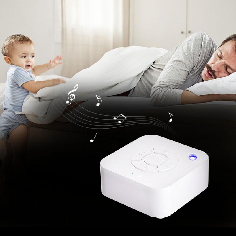 USB Rechargeable White Noise Machine – Timed Sleep Sound Machine
