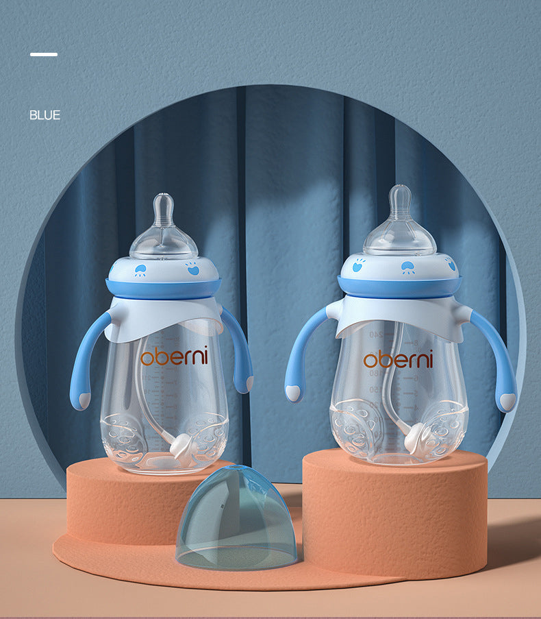 Fall-Resistant PP Baby Bottle – 240 ml or 300 ml