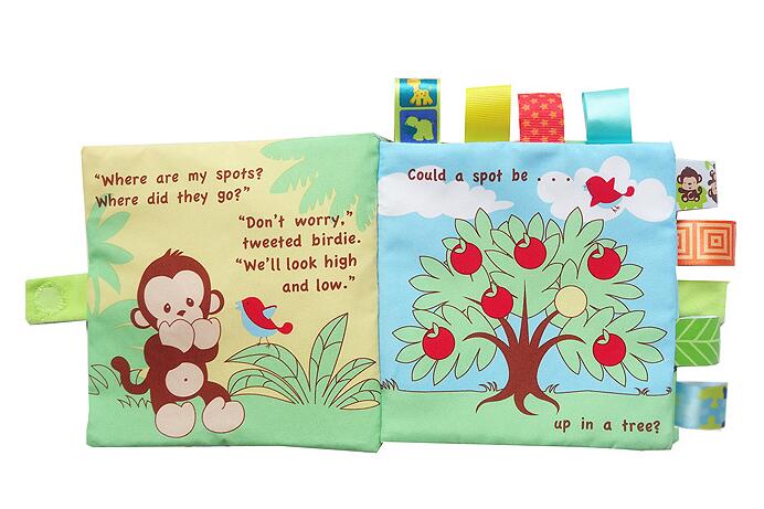 Soft Cloth Baby Book – Animal Early-Learning Fabric Book