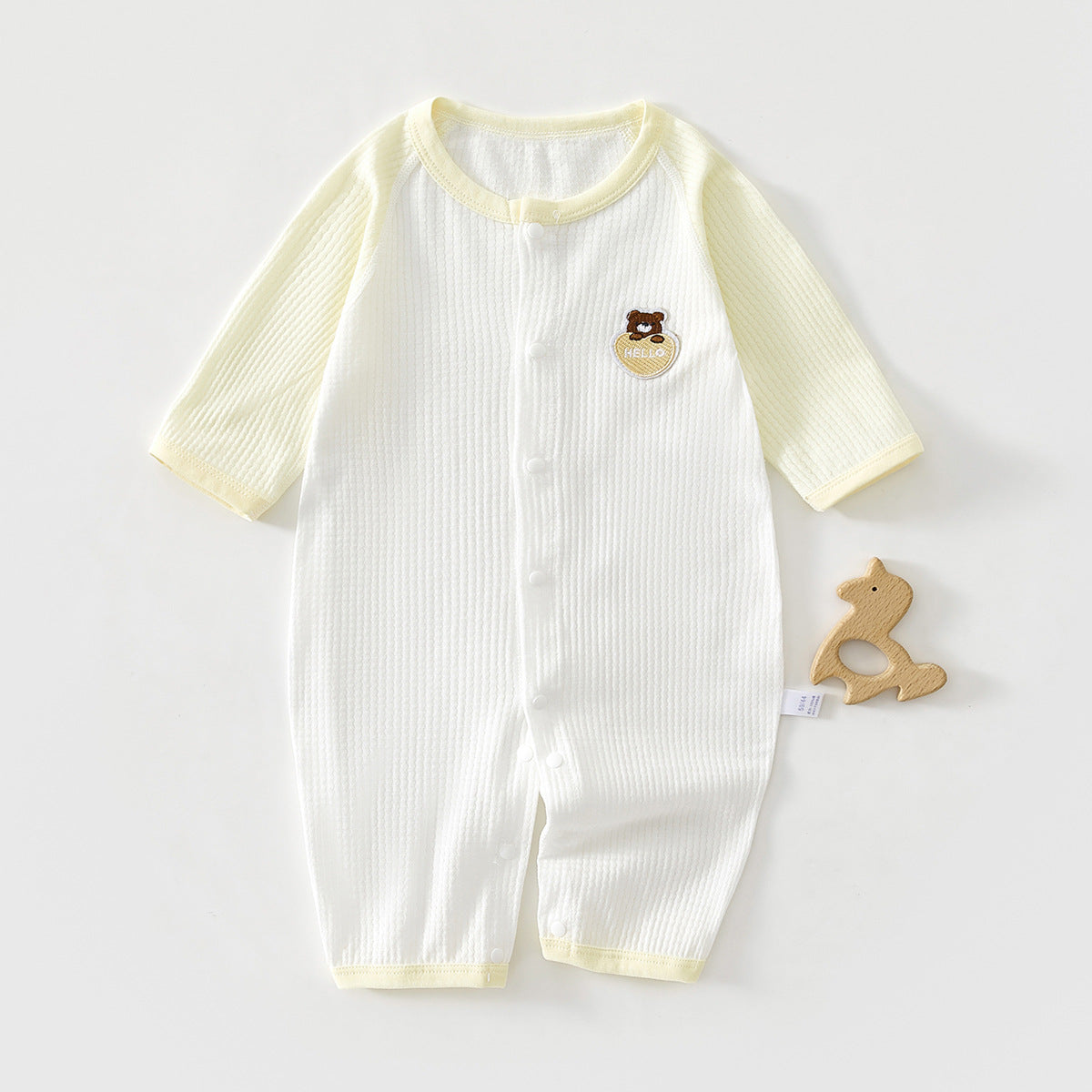 Cute Print Baby Romper – Cherry, Bear, Whale or Dinosaur