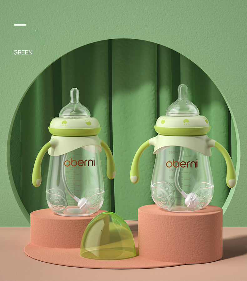 Fall-Resistant PP Baby Bottle – 240 ml or 300 ml
