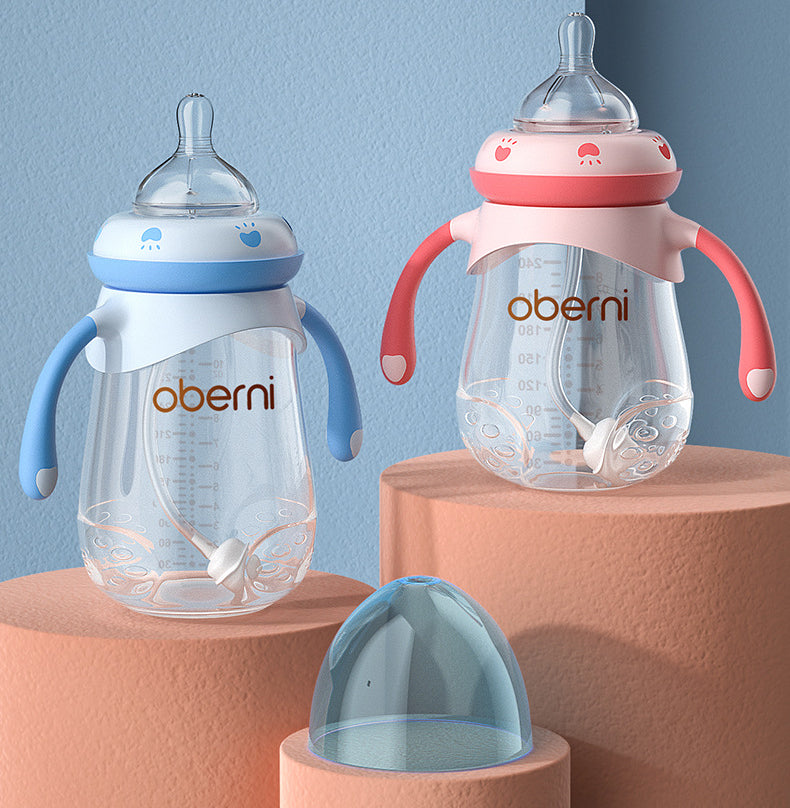 Fall-Resistant PP Baby Bottle – 240 ml or 300 ml