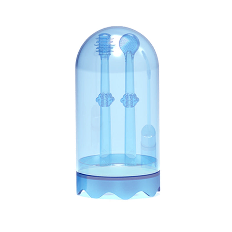 Silicone Baby Toothbrush – For Baby Teeth, Gums & Tongue