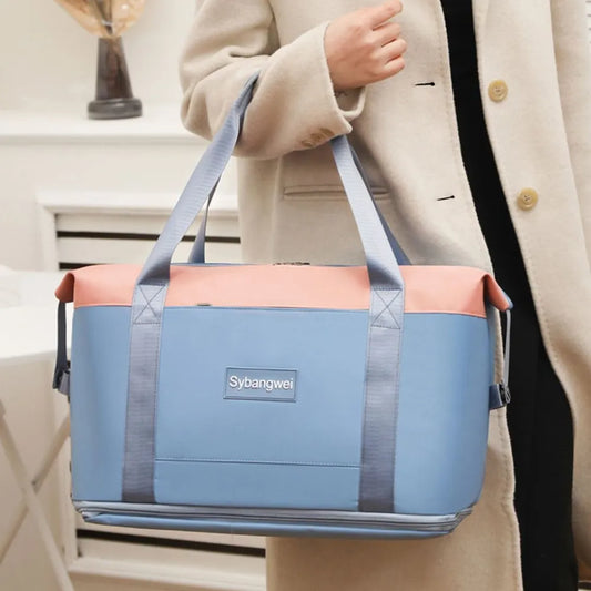 Waterproof expandable baby travel bag - BabyGroove