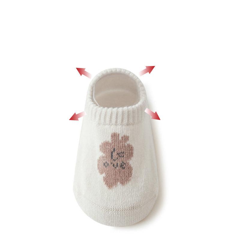 Cartoon Cotton Baby Floor Socks