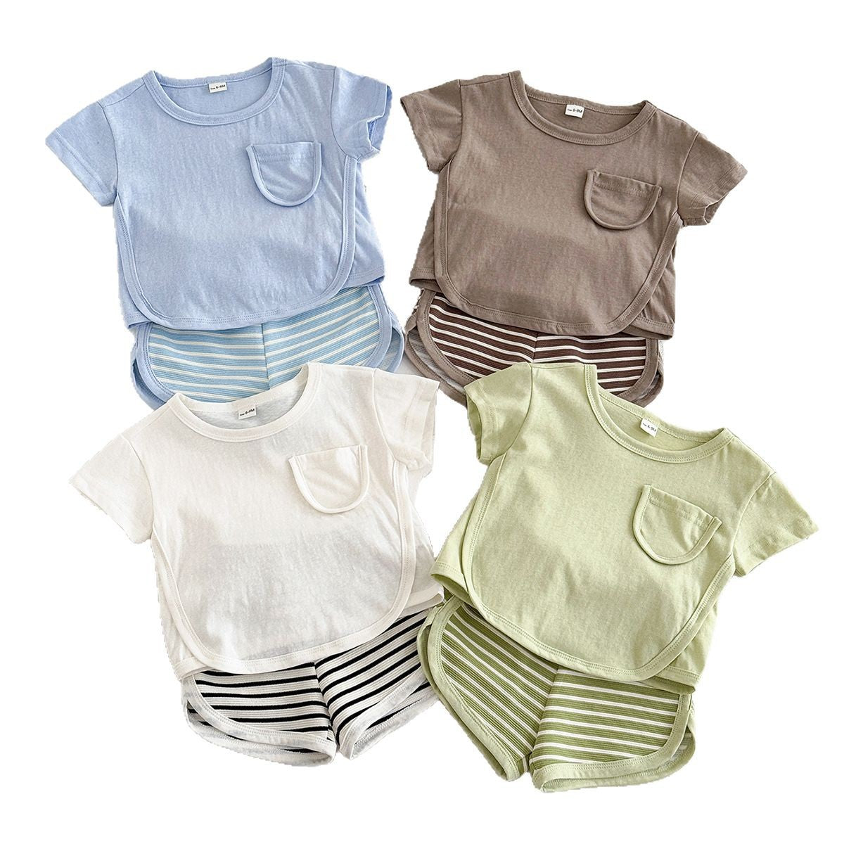 Baby Outfit Set – Neutral Tones, 6 Months to 3 Years