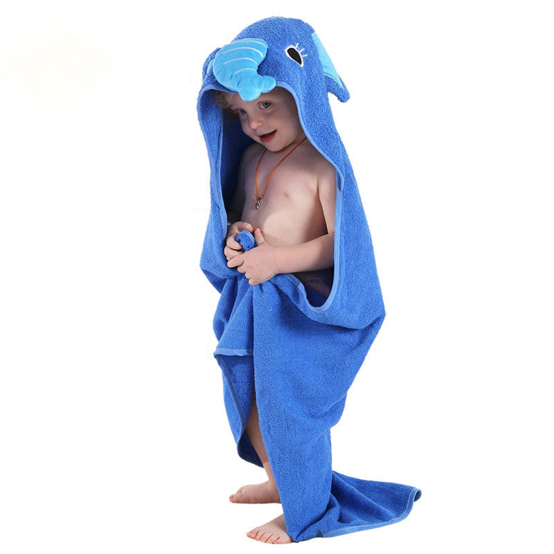 Hooded Animal Bath Towel – Cotton Towel for Babies & Toddlers