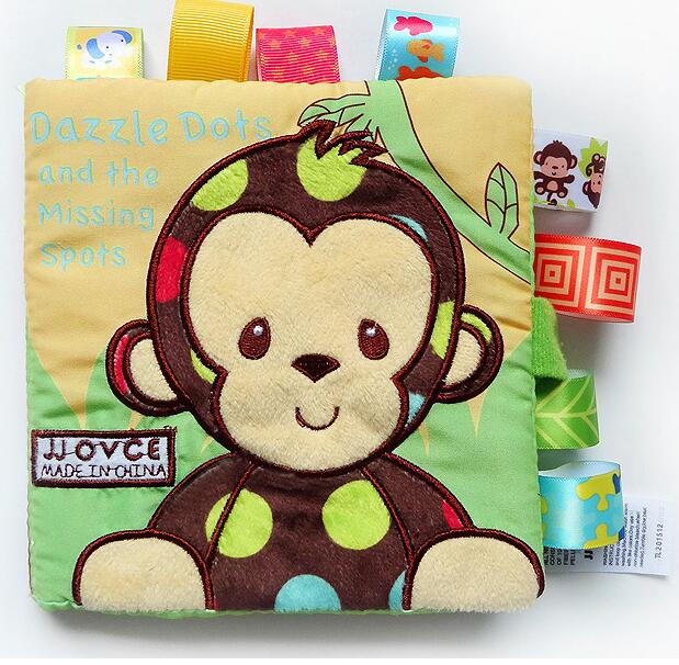 Soft Cloth Baby Book – Animal Early-Learning Fabric Book