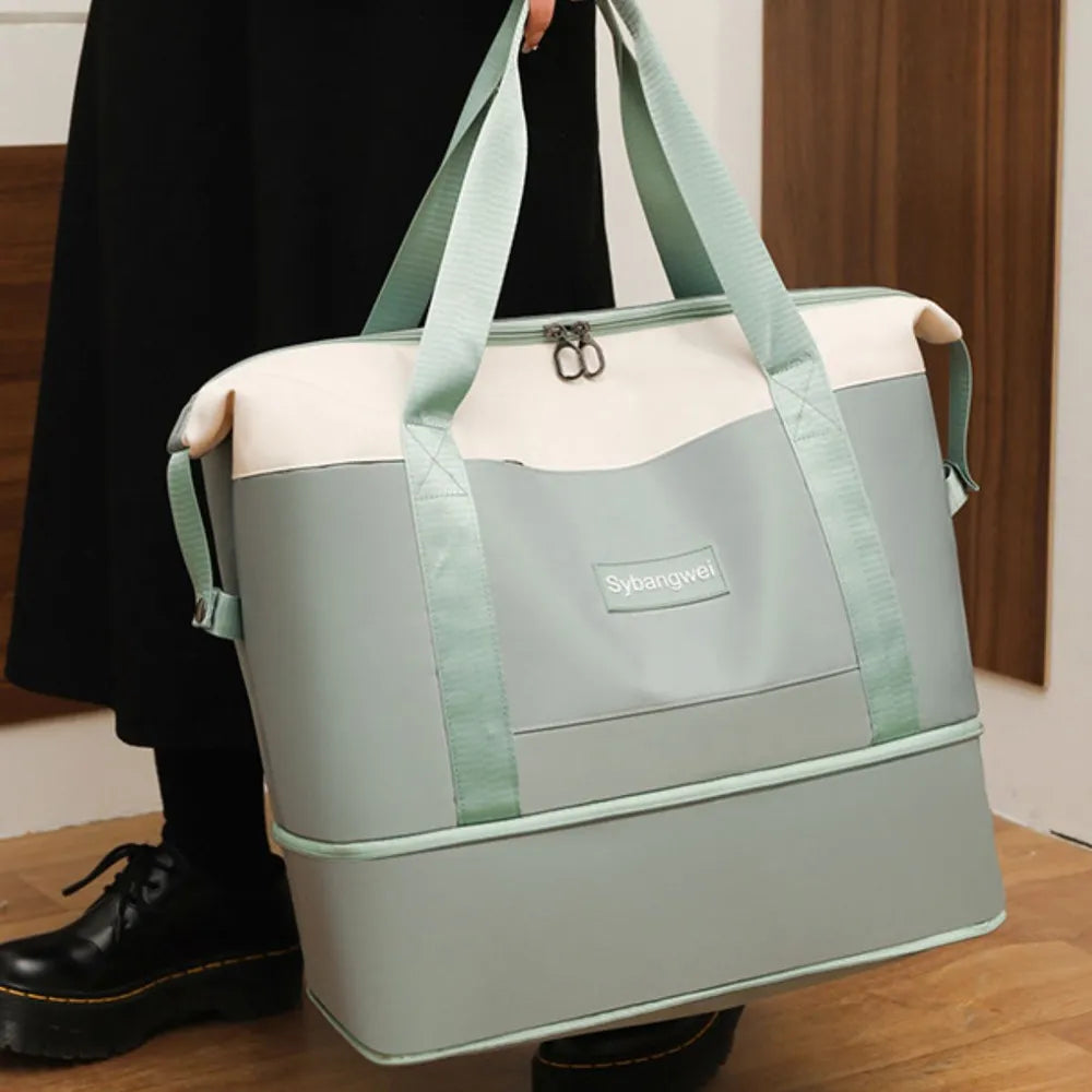 Waterproof Expandable Travel Bag – 8 Colors, One Size
