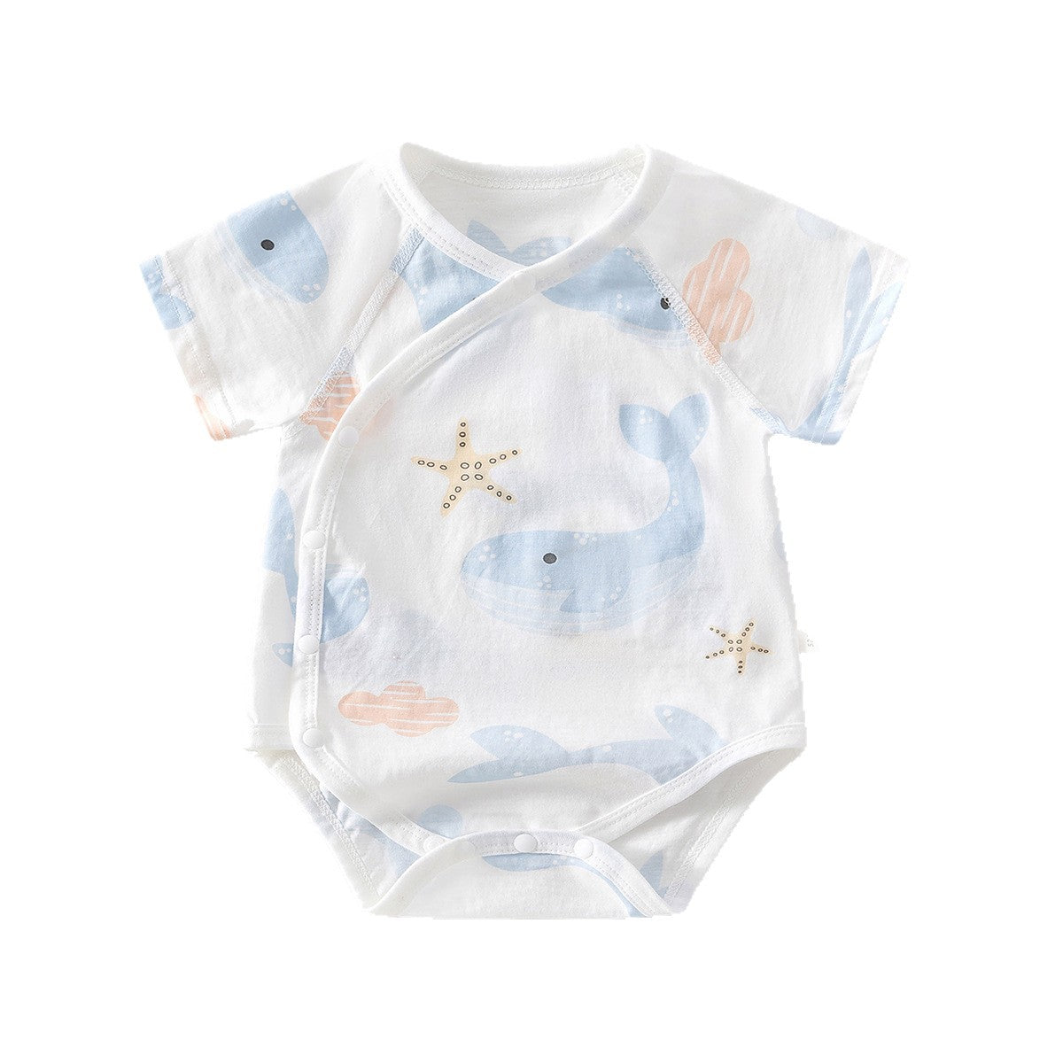Fruit and animal print baby romper - BabyGroove