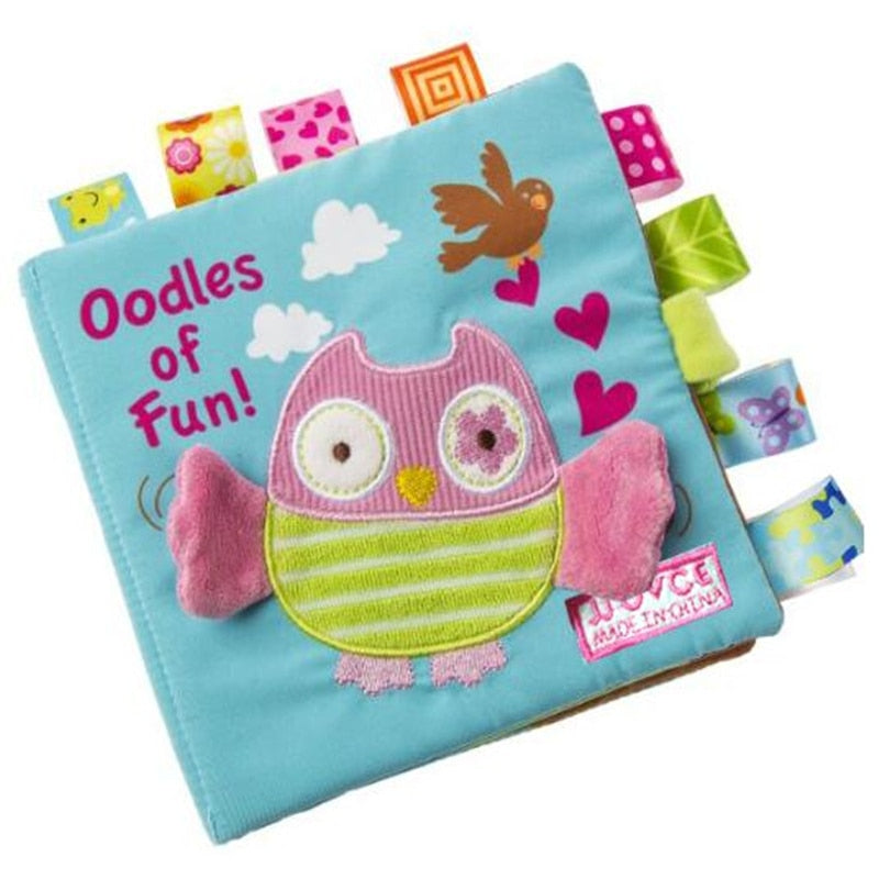 Soft Cloth Baby Book – Animal Early-Learning Fabric Book
