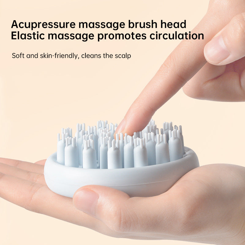 Silicone Baby Shampoo Brush – Scalp Massage & Body Scrub Bath Brush