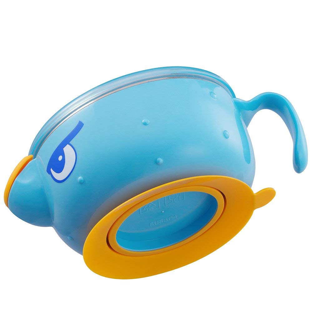 Stainless Steel Suction Bowl – 300 ml Non-Spill Baby Bowl