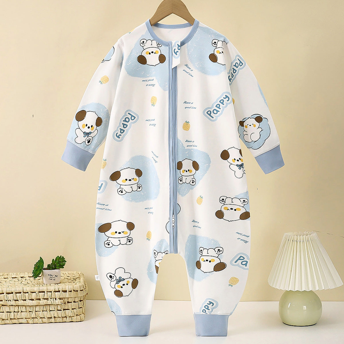 Pure cotton baby sleep sack in animal prints – photo 8